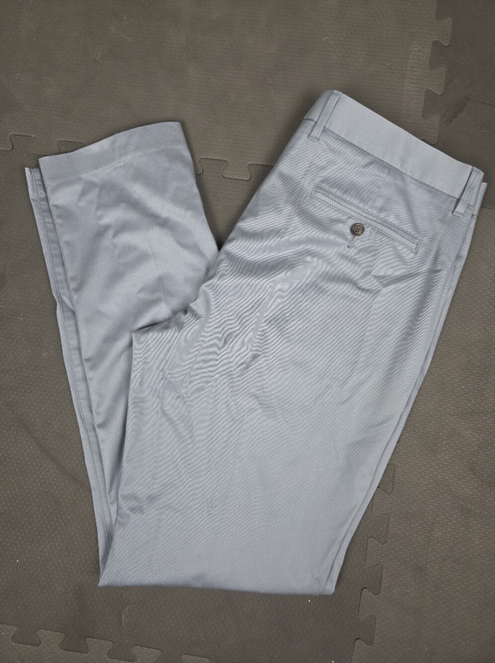 Bonobos Weekday Warrior Dress Pants Monday Grey Slim Fit Mens 35x34